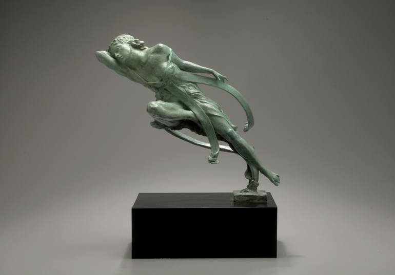 Original figurative Nude Sculpture by Joshua Koffman