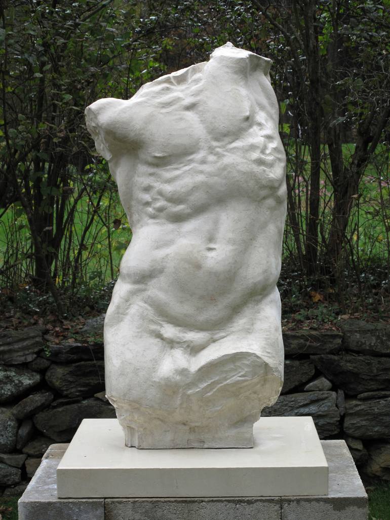 Original figurative Nude Sculpture by Joshua Koffman