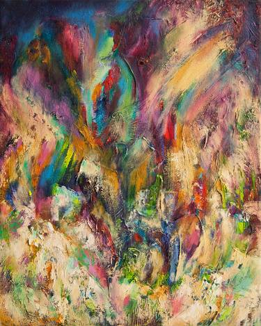 Original Abstract Expressionism Abstract Paintings by Kamil Swiatek