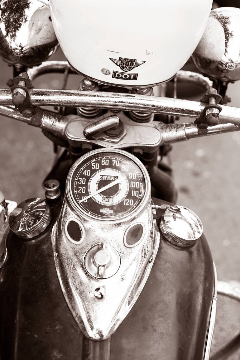 Harley Speedometer - Limited Edition of 15 Photograph