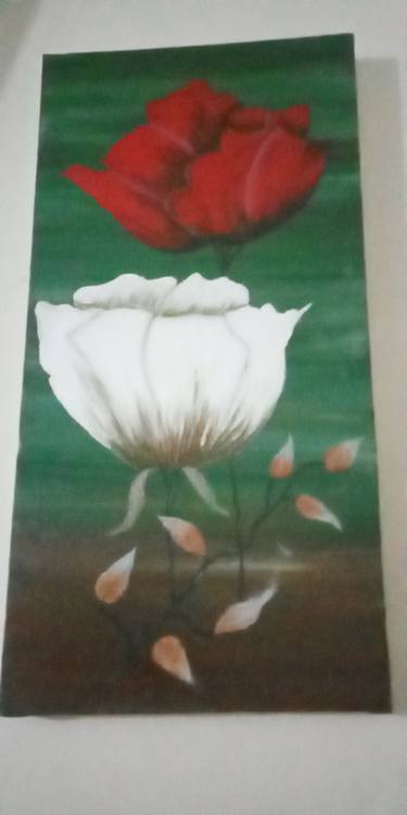Floral oil painting thumb