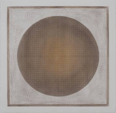 Print of Minimalism Geometric Mixed Media by Catherine Pickop