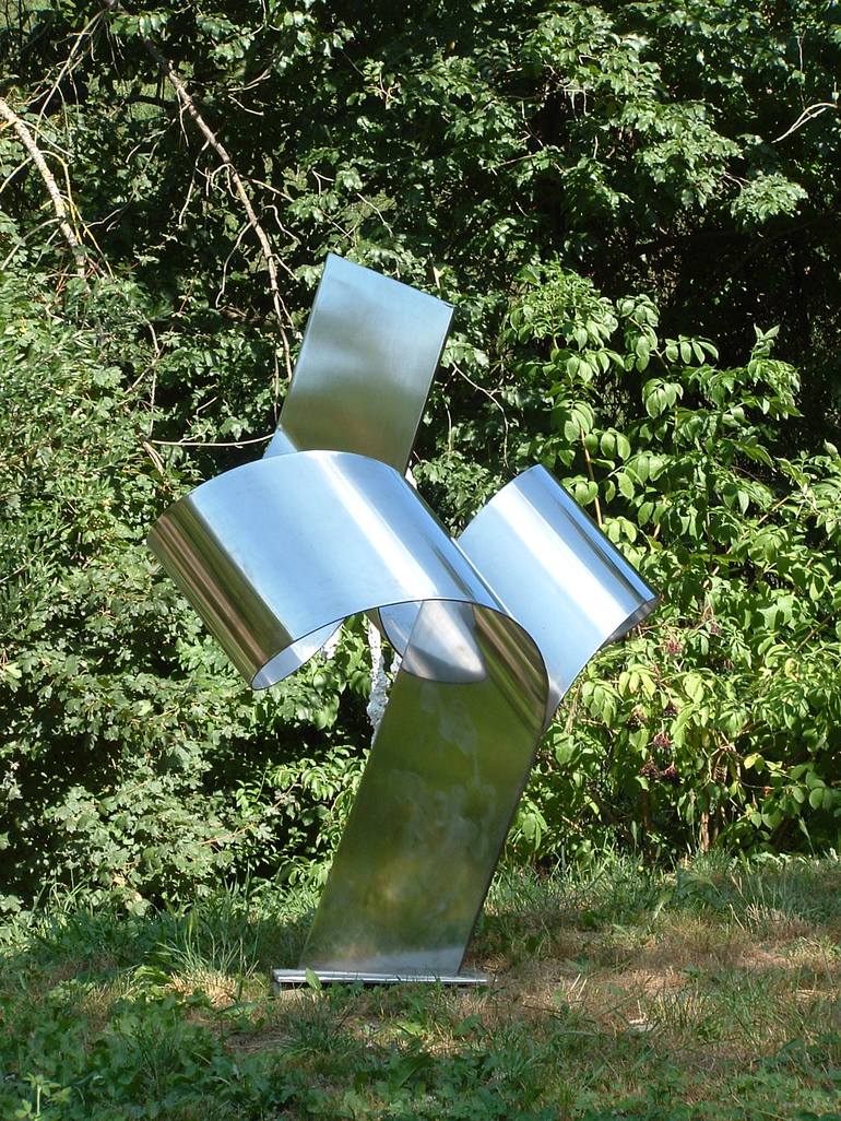 Original Minimalism Abstract Sculpture by Cornelis Rijken