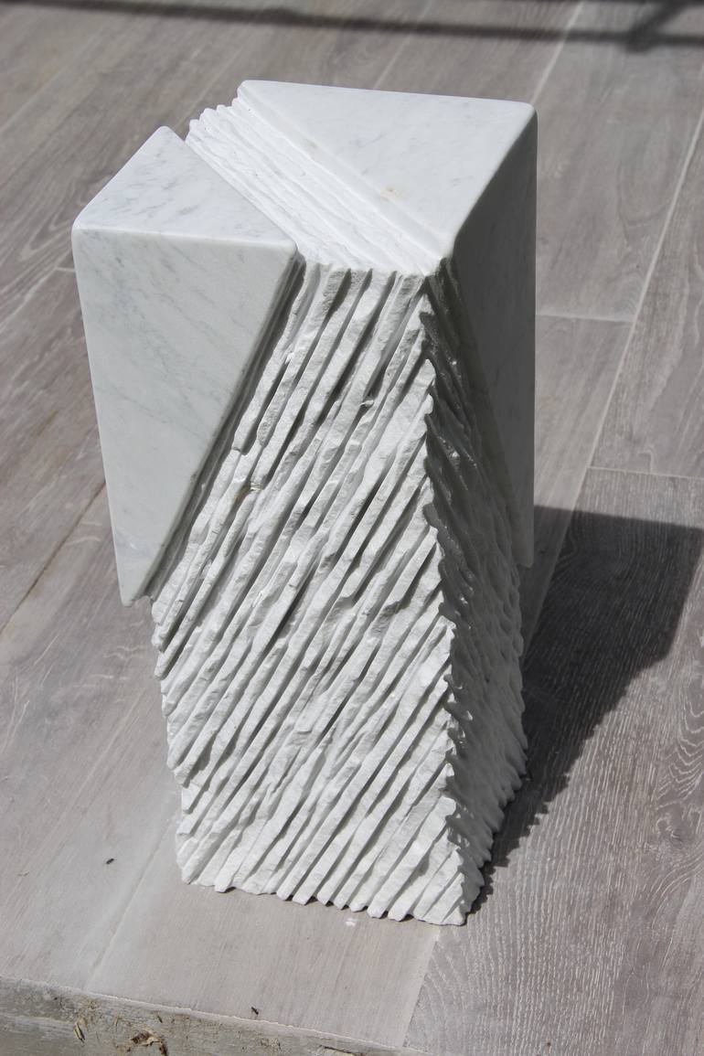 Original Minimalism Abstract Sculpture by Cornelis Rijken