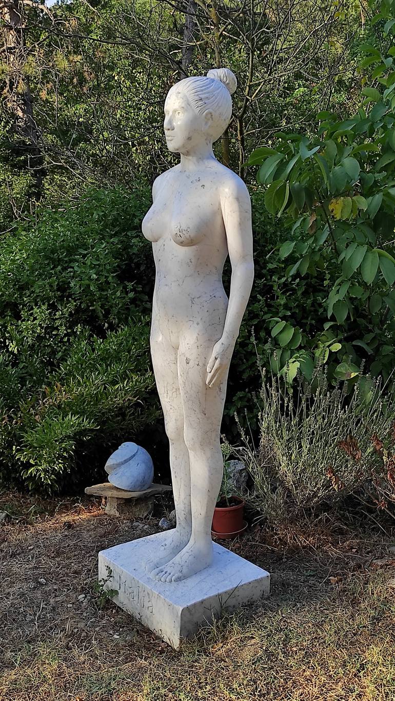 Original Figurative Nude Sculpture by Cornelis Rijken