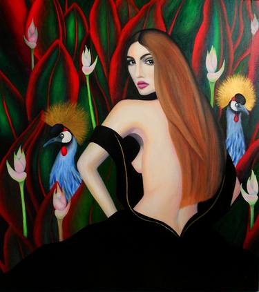 Original Conceptual Women Paintings by May Hope