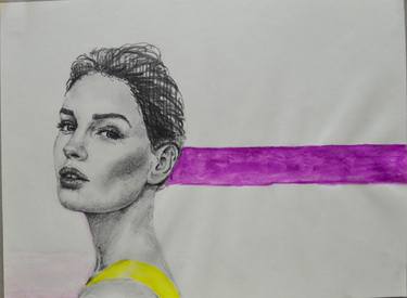 Print of Figurative Portrait Drawings by Natasa Buha