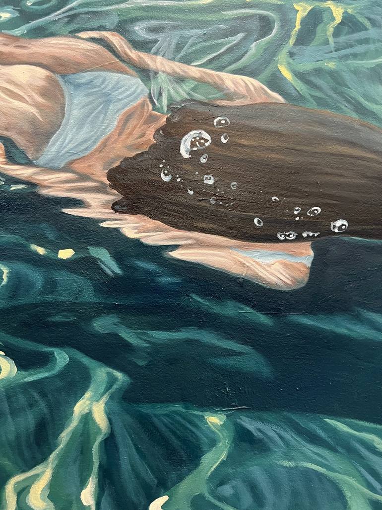 Original Beach Painting by Amanda Cameron
