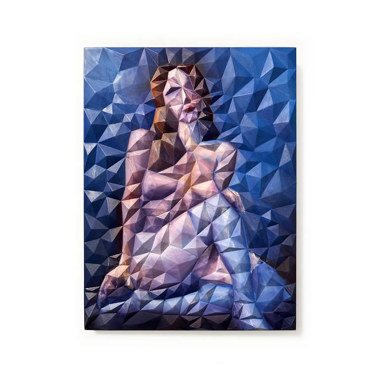 Original Nude Painting by David Rockwell
