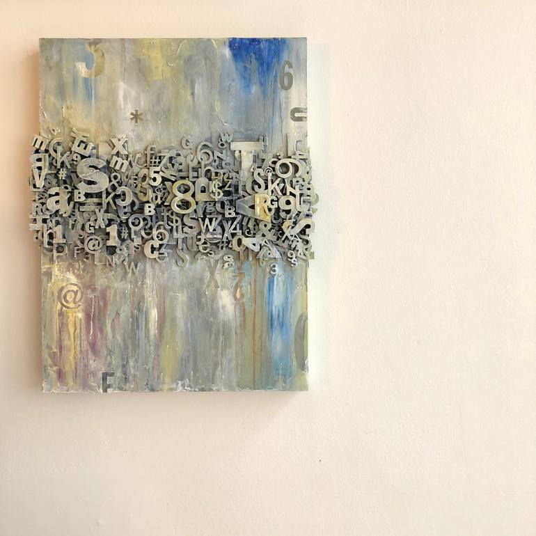 Original Abstract Painting by David Rockwell