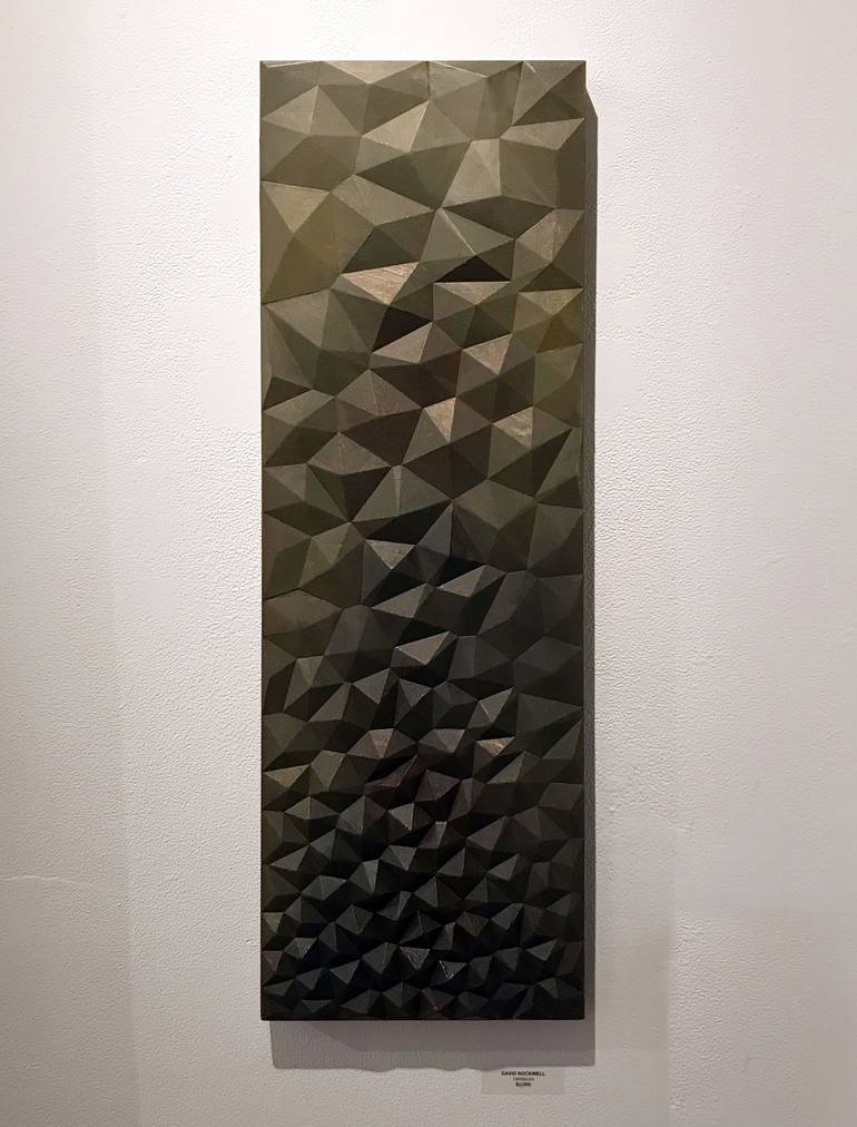 Original Geometric Painting by David Rockwell