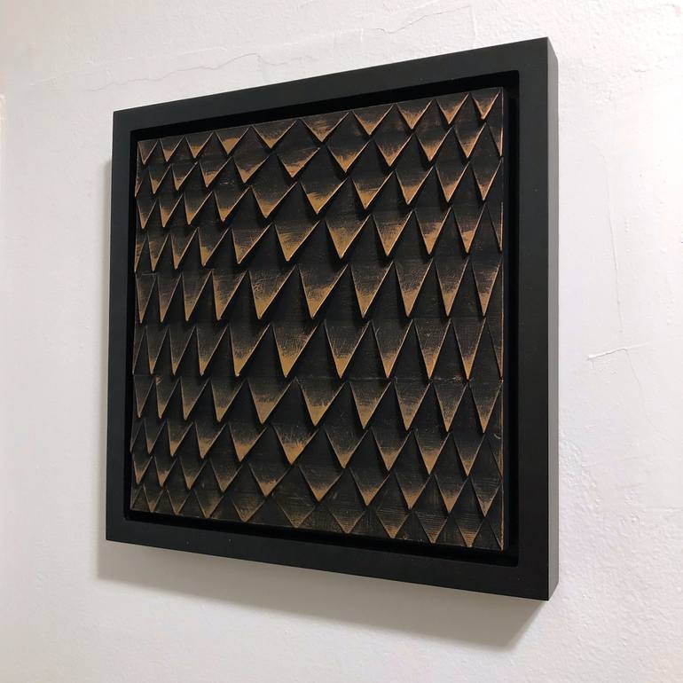 Original Geometric Painting by David Rockwell