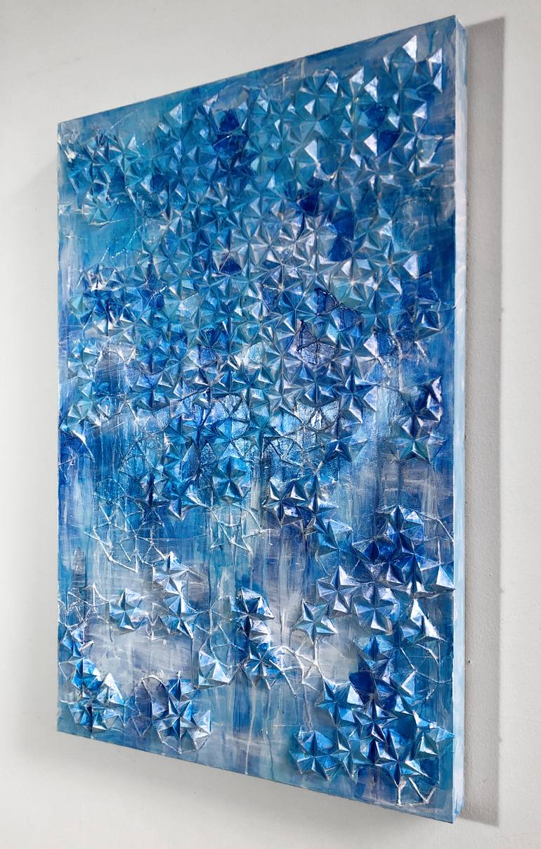 Original Fine Art Abstract Painting by David Rockwell