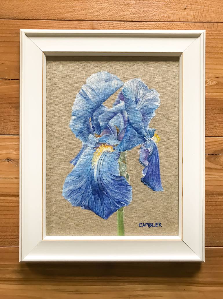 Original Fine Art Floral Painting by charlotte ambler