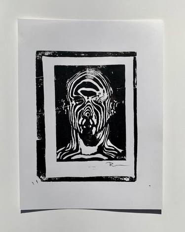 Print of Portrait Printmaking by Richard Cooke