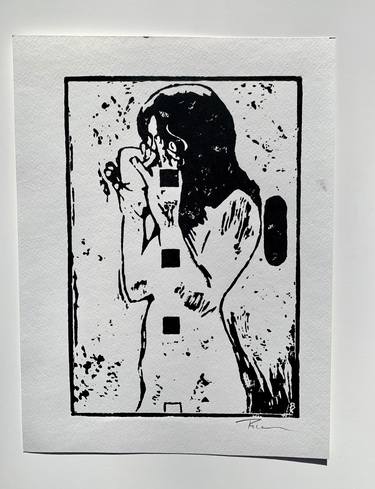 Woman With Coffee - Limited Edition of 50 thumb