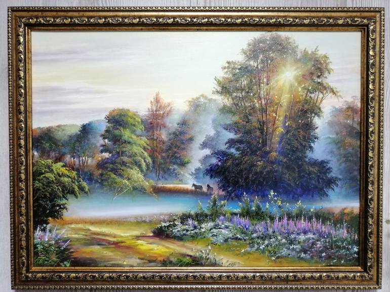 Original Realism Nature Painting by Gennady Mysan