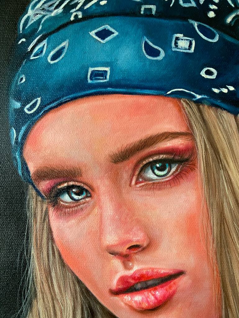 Original Contemporary Women Painting by Nush Menna