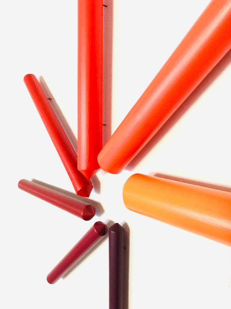 Original Abstract Time Sculpture by Tim Kim