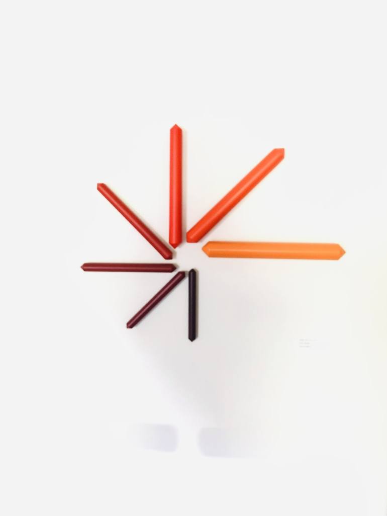 Original Abstract Time Sculpture by Tim Kim