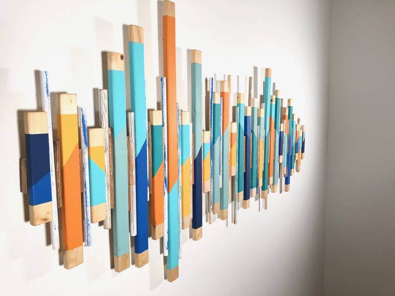 Large Scale Wall Art Sculpture By Tim Kim Saatchi - Large Sculptural Wall Art