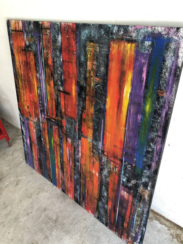 Original Abstract Painting by Tim Kim