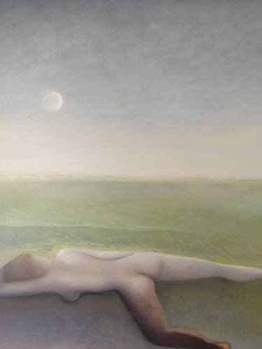 Print of Nude Paintings by Riccos Trigeorgis