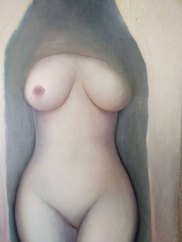 Original Nude Paintings by Riccos Trigeorgis