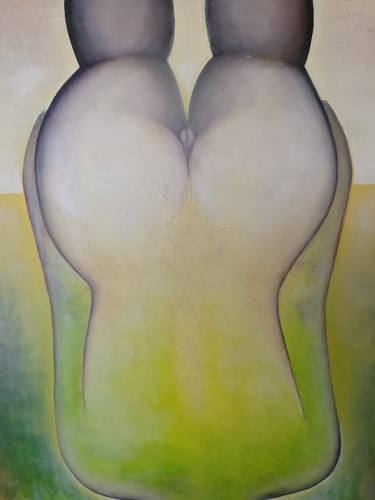 Original Surrealism Nude Paintings by Riccos Trigeorgis