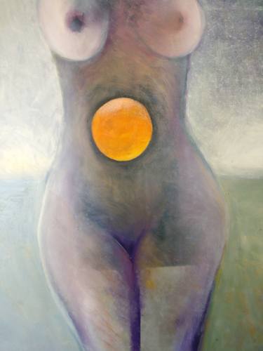 Print of Nude Paintings by Riccos Trigeorgis