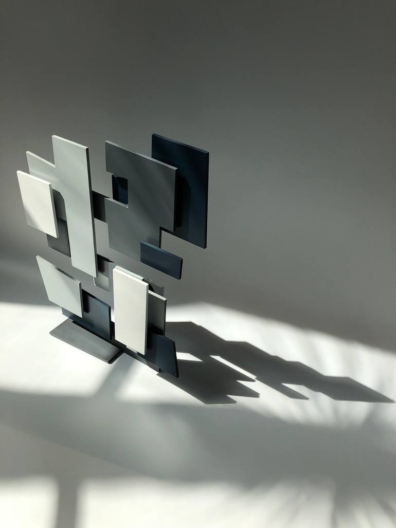 Original Modernism Abstract Sculpture by Claire Grillet