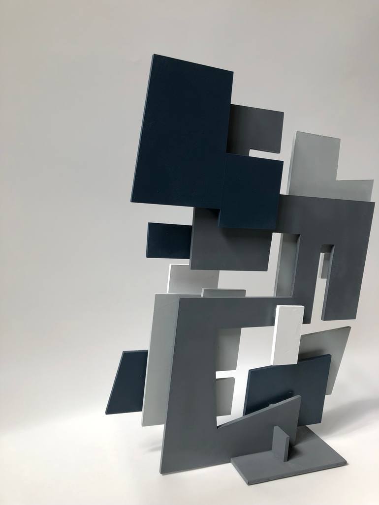 Original Modernism Abstract Sculpture by Claire Grillet