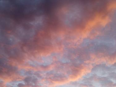 Pink gale clouds thumb