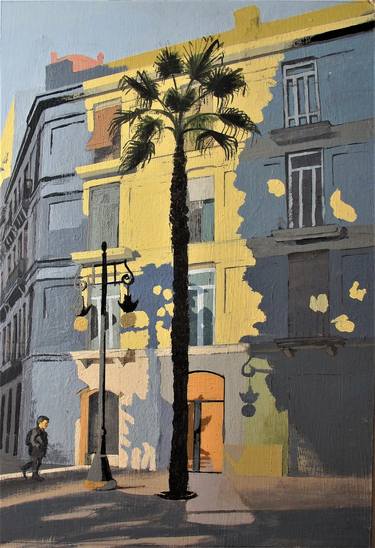 Print of Figurative Architecture Paintings by Samuel Garijo
