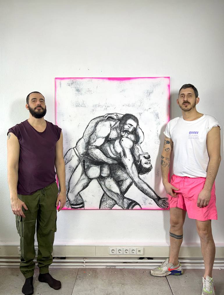 Original Contemporary Men Drawing by Greif Lazic