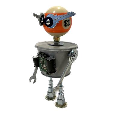 LUCKY 13 (Found Objects Robot Figure) thumb