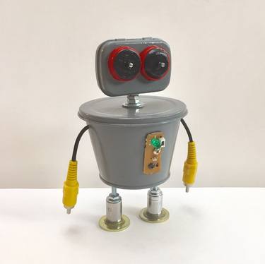 DOT (Found Objects Robot Sculpture) thumb