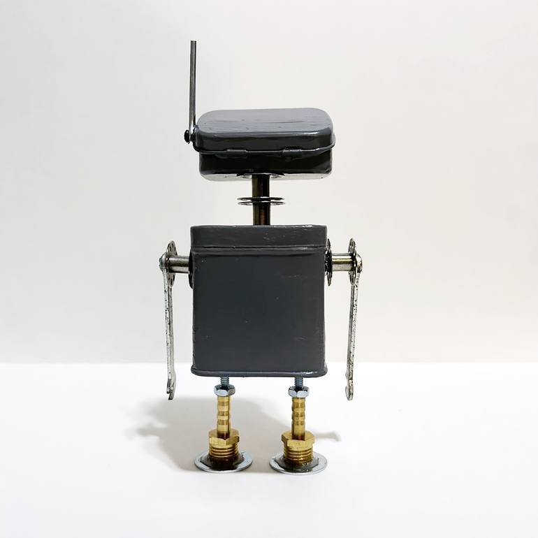 Original Art Deco Science/Technology Sculpture by James Sigle