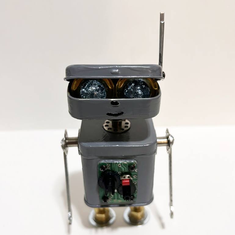 Original Art Deco Science/Technology Sculpture by James Sigle