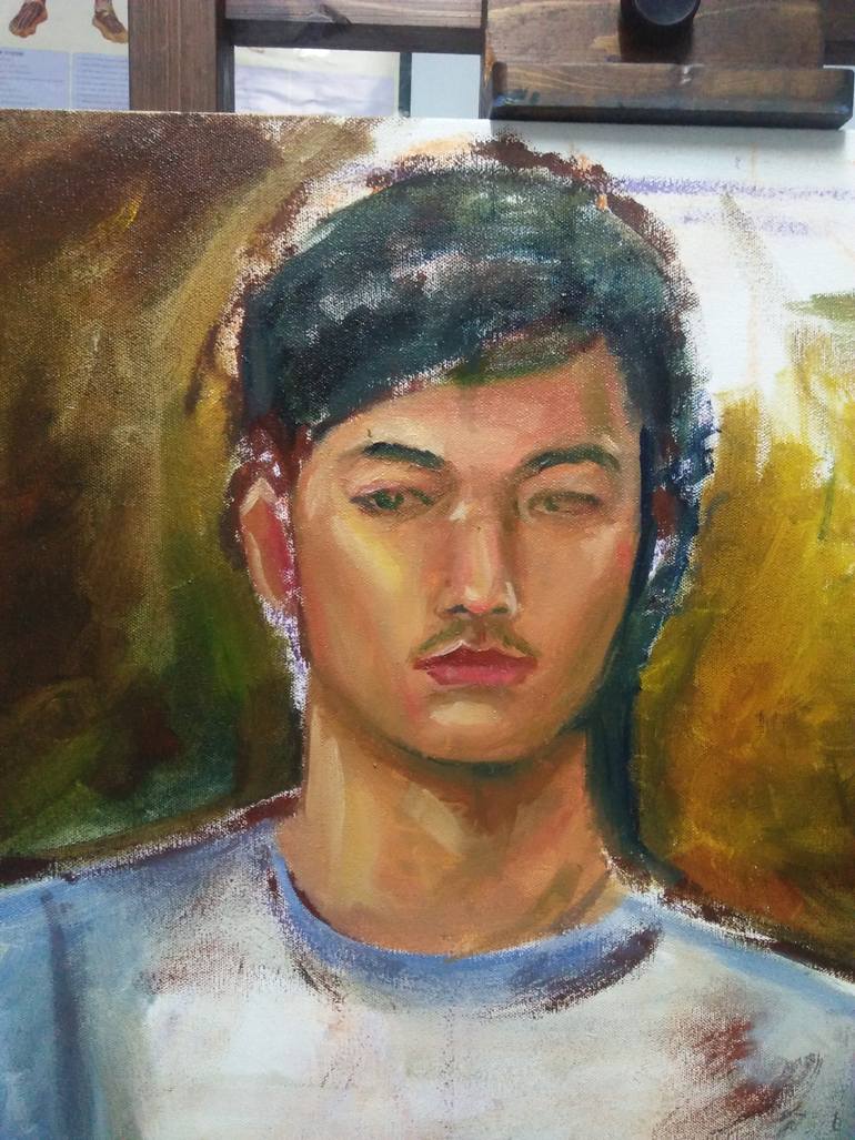 Original Other People Painting by Lanna Boonmee