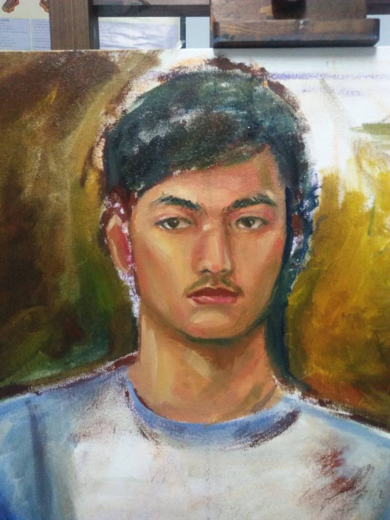 Original Other People Painting by Lanna Boonmee