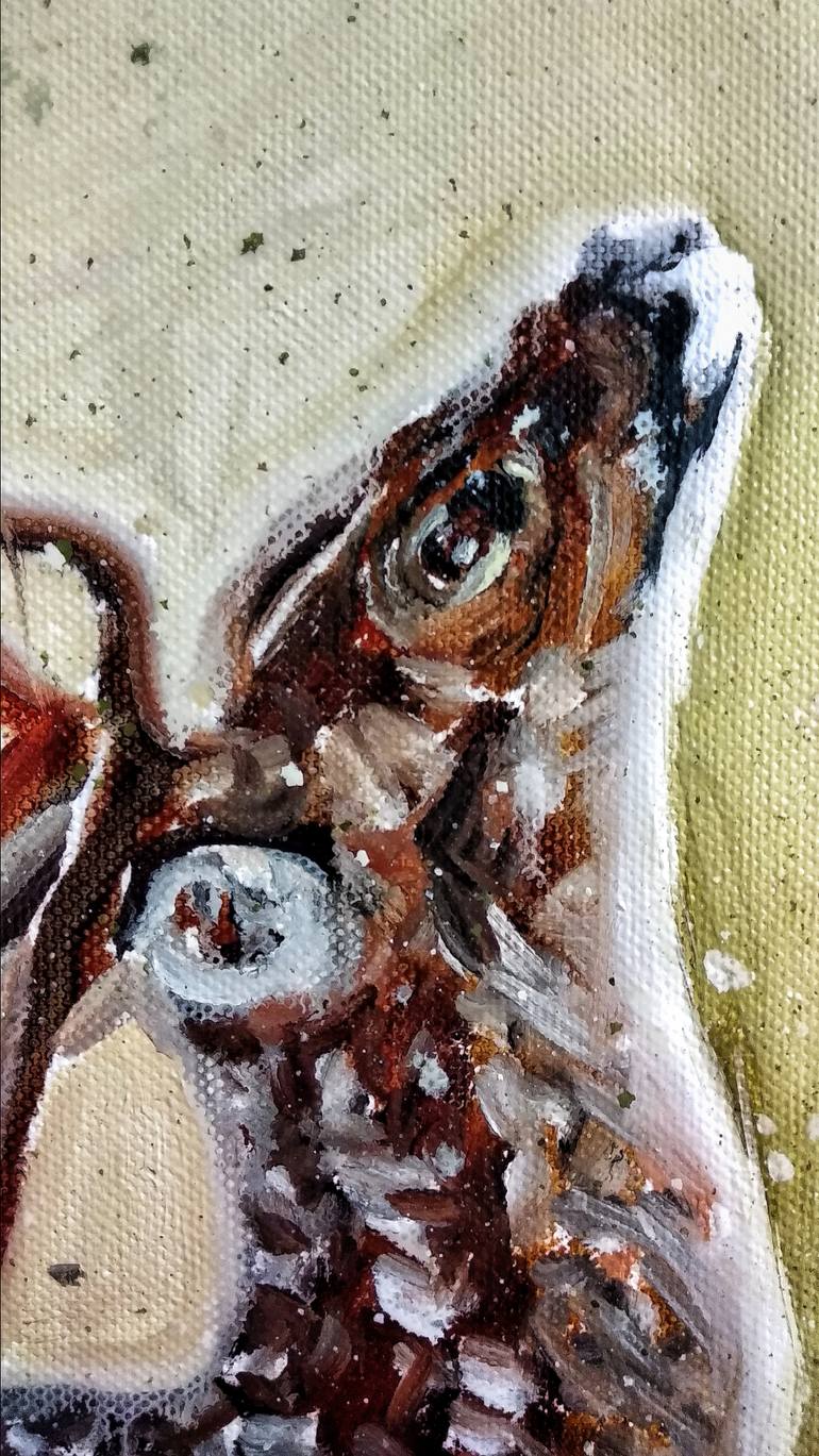 Original Art Deco Animal Painting by Valentina Reymer