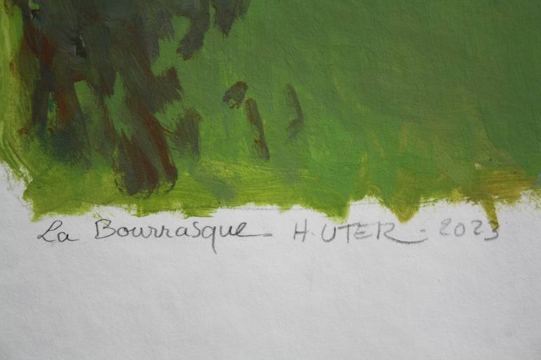 Original Figurative Family Painting by Helen Uter