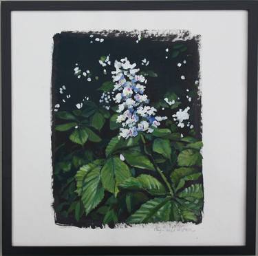 Original Figurative Botanic Painting by Helen Uter
