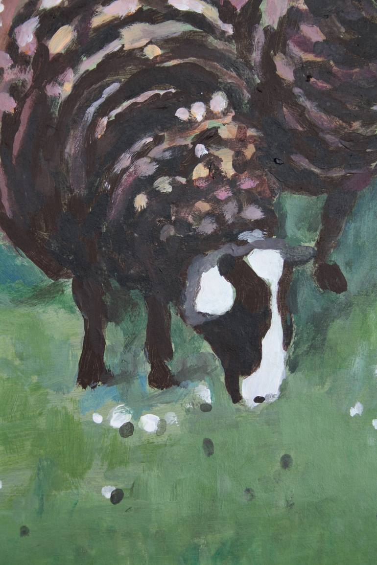 Original Figurative Animal Painting by Helen Uter