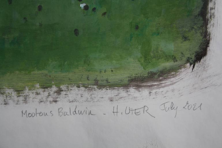 Original Figurative Animal Painting by Helen Uter