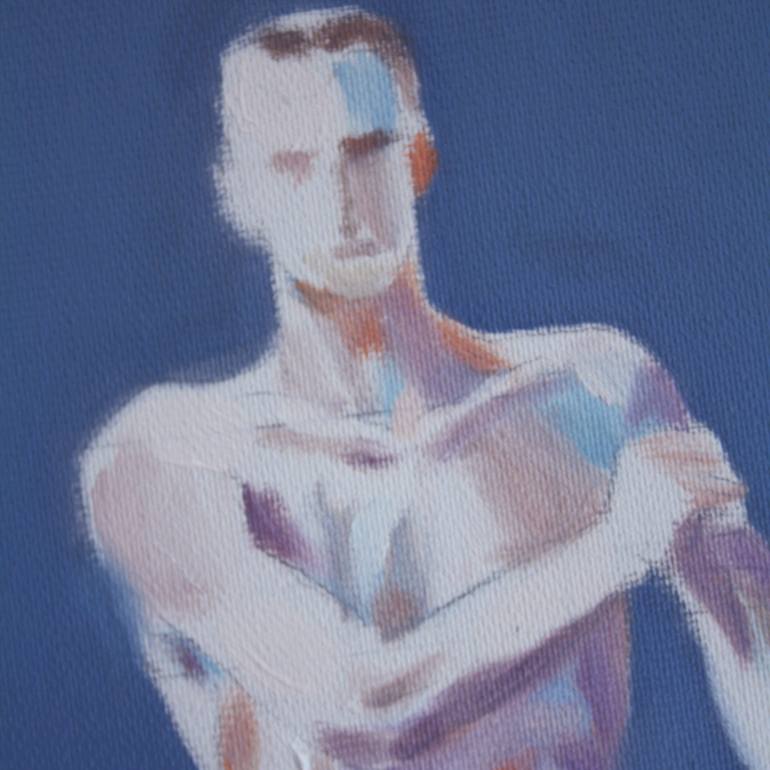 Original Figurative Airplane Painting by Helen Uter