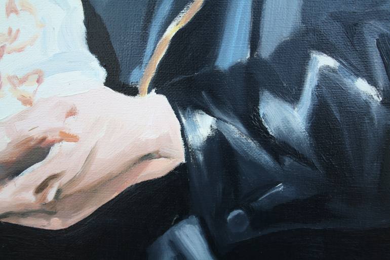 Original Figurative People Painting by Helen Uter