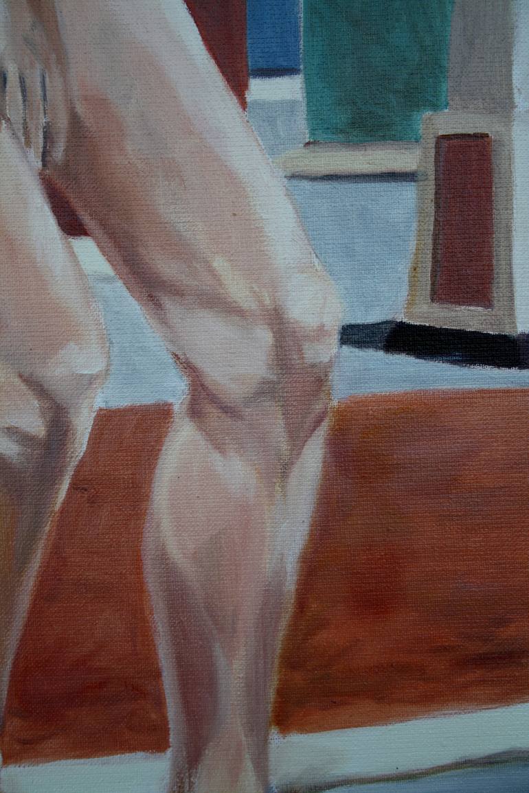 Original Figurative Nude Painting by Helen Uter