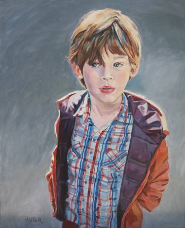 Print of Figurative Children Paintings by Helen Uter